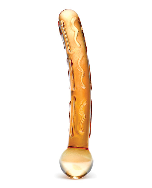 Glas Tickler Dildo - Orange by Electric Eel INC