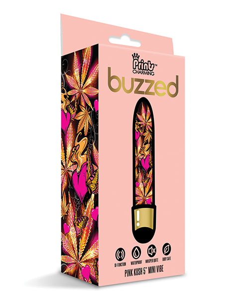 Buzzed 5" Mini Vibe - Pink Kush