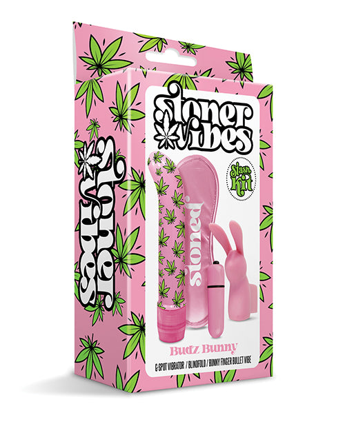 Stoner Vibes Budz Bunny Stash Kit - Pink