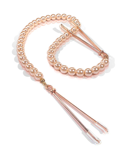 Nixie Pearl Drop Tweezer Nipple Clamps by Global Novelties LLC