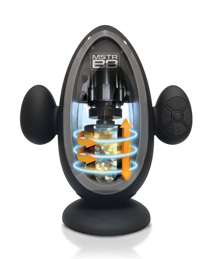 MSTR B8 Blast Off Automatic Thrusting & Vibrating Stroker by Global Novelties LLC