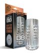 MSTR B8 Balls to the Wall Clear-View Beaded Stroker - Clear by Global Novelties LLC
