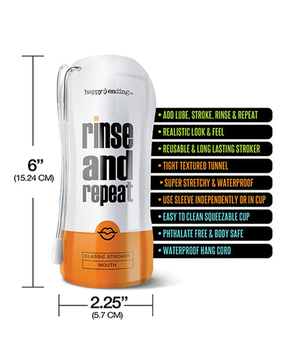 Rinse & Repeat Classic Mouth by Global Novelties LLC