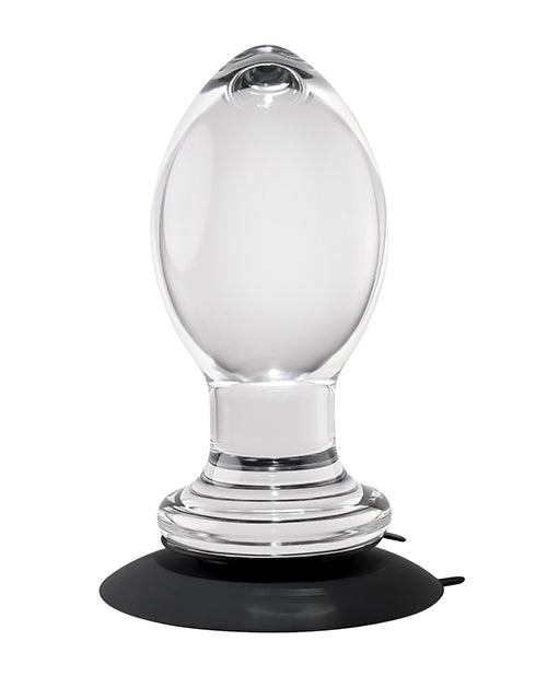 Gender X Crystal Ball Plug w/Suction Cup - Clear by Evolved Novelties INC