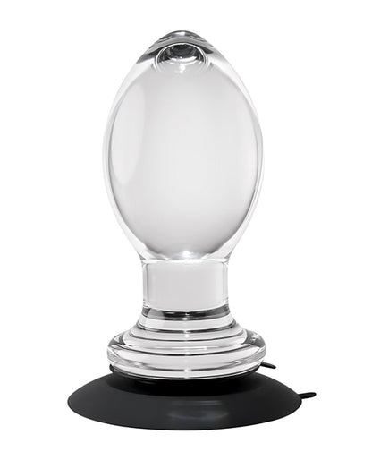 Gender X Crystal Ball Plug w/Suction Cup - Clear by Evolved Novelties INC