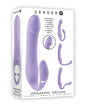 Gender X Orgasmic Orchid Poseable Vibrator - Purple