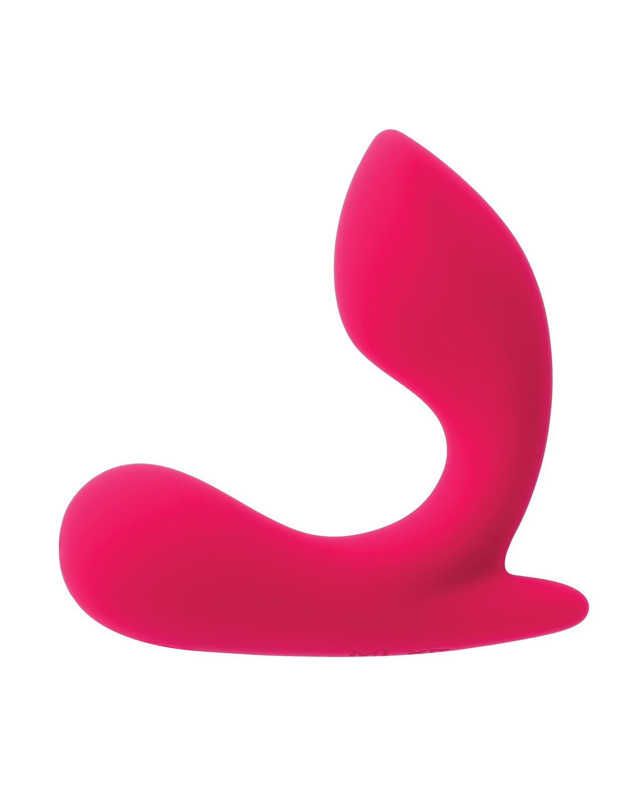 Gender X All About the Bass Curved Stimulator w/Remote Control - Pink by Evolved Novelties INC
