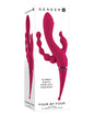 Gender X Four by Four Vibrator - Burgundy