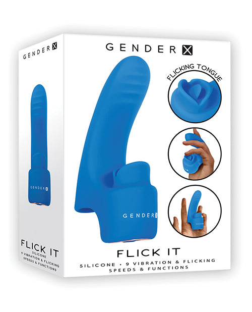 Gender X Flick It - Blue by Evolved Novelties INC