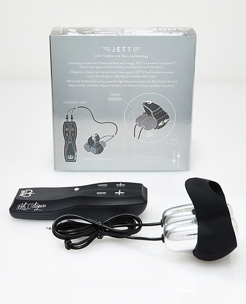 Hot Octopuss Jett Remote Guybrator - Black