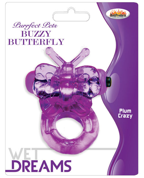 Wet Dreams Purrfect Pet Buzzy Butterfly - Magenta