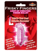 Frisky Finger Light Up Vibrating Finger Bullet