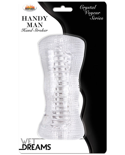 Wet Dreams Handy Man Stroker - Clear