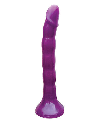 "Wet Dreams Skinny Me 7"" Strap On W/harness"