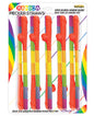 Rainbow Pecker Straws Pack of 10 by Hott Products