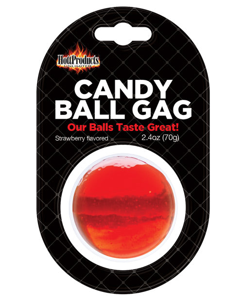 Candy Ball Gag - Strawberry by Hott Products