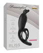 Bliss Hummingbird Vibrating Cock Ring - Black by Hott Products