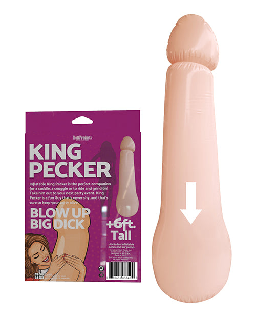 King Pecker 6 ft Giant Inflatable Penis by Hott Products