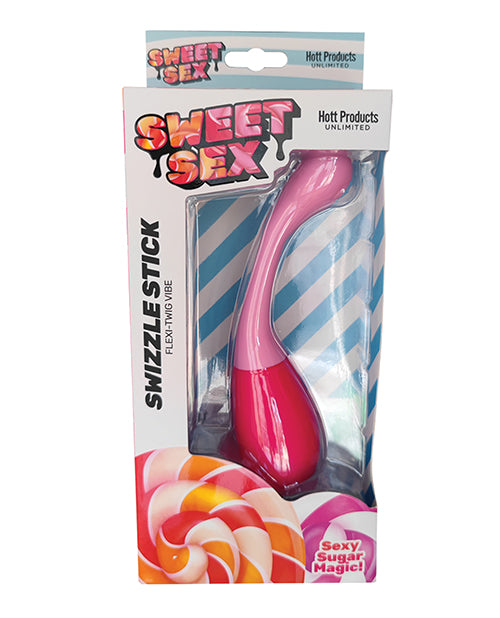 Sweet Sex Swizzle Stick Flexi Twig Vibe - Magenta by Hott Products