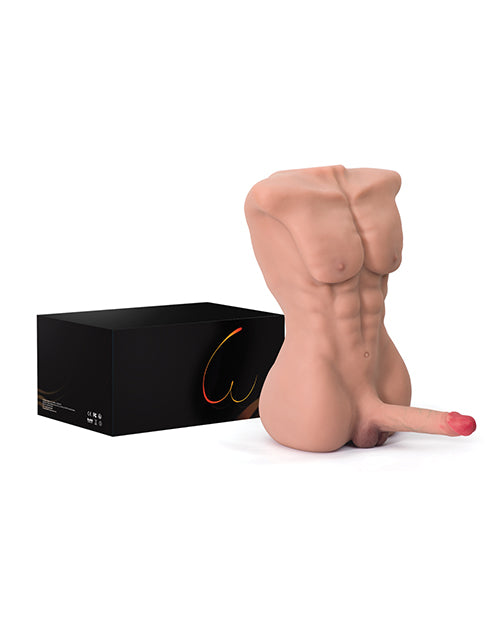 NO ETA Atlas Torso Male Sex Doll with Flexible Dildo