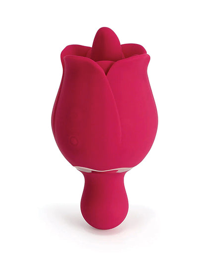 Sylvia Tongue Licking Rose Vibrator - Red by Uc Global Trade INChoney Play B