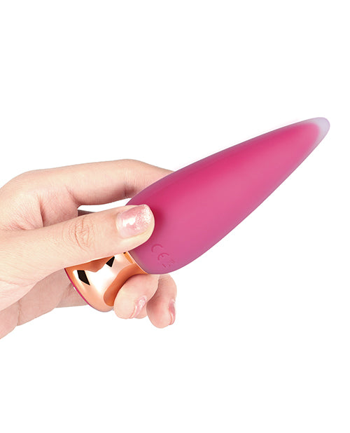 Doro Plus Vibrating Anal Plug w/Remote Control - Pink