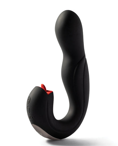 Joi Pro Rotating Head G-spot Vibrator & Clit Licker W/remote by Uc Global Trade INChoney Play B