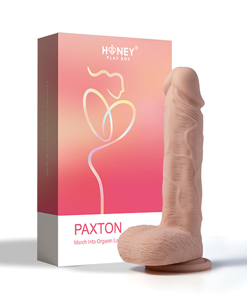 Paxton App Controlled Realistic 8.5" Vibrating Dildo - Ivory