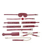 Kinky Play Box Red Passion 8 pc Set Bondage Kit - Red by Uc Global Trade INChoney Play B