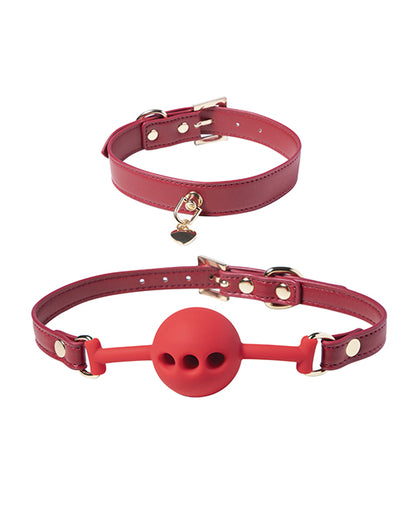 Kinky Play Box Red Passion 8 pc Set Bondage Kit - Red by Uc Global Trade INChoney Play B