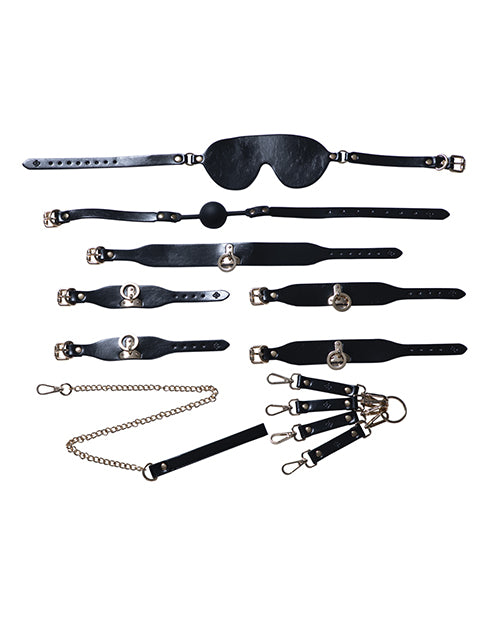Kinky Play Box BDSM Kit 5 Piece Bondage Set - Black by Uc Global Trade INChoney Play B