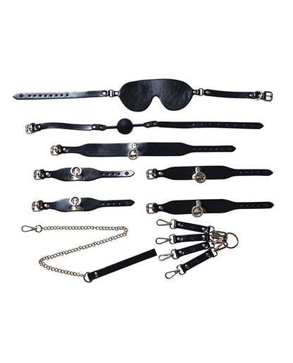 Kinky Play Box BDSM Kit 5 Piece Bondage Set - Black by Uc Global Trade INChoney Play B