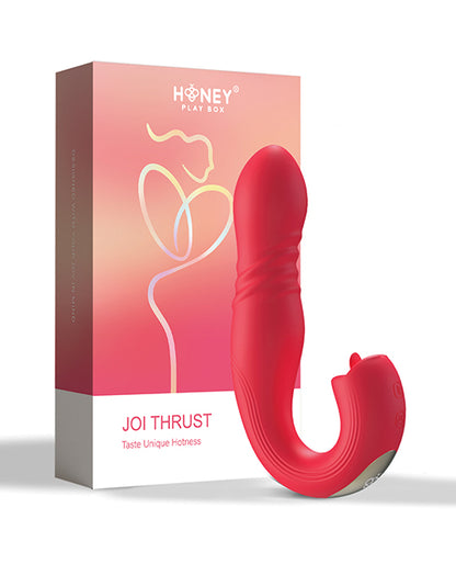 Joi App Controlled Thrusting G-spot Vibrator & Clit Licker by Uc Global Trade INChoney Play B