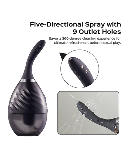 Bulby Auto Spray Anal Douche System - Black by Uc Global Trade INChoney Play B