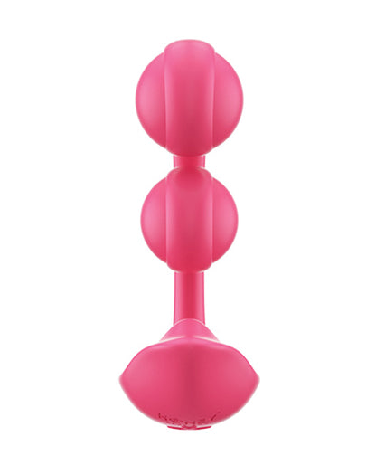 Melody Twin Balls Clit & G-Spot Vibrator - Pink