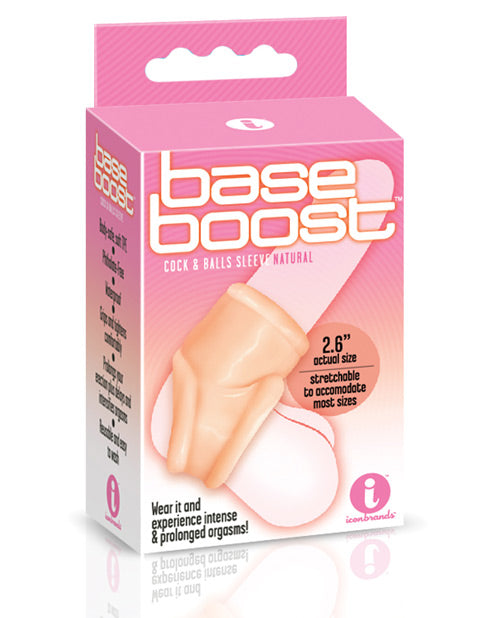 The 9's Base Boost Cock & Balls Sleeve by Icon Brands INC