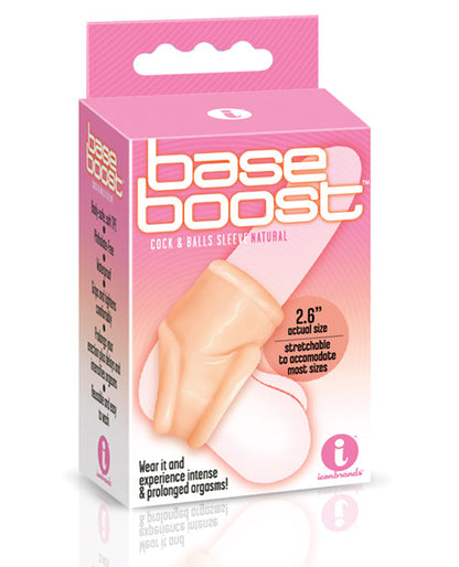 The 9's Base Boost Cock & Balls Sleeve by Icon Brands INC