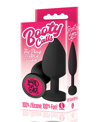 The 9's Booty Talk Bad Girl Plug - Black