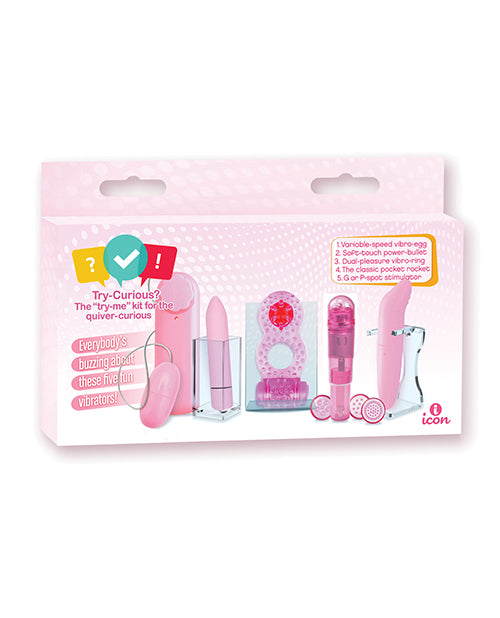 Try-Curious Vibe Set - Pink