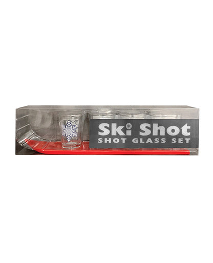 Ski Shot Glass Set - Set of 4 by Kheper Games