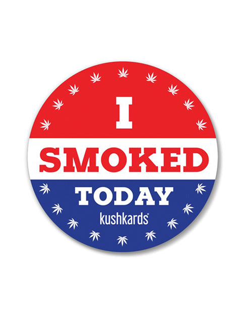 Smoked Today Sticker - Pack of 3 by Kush Kards LLC