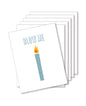 Blow Me Birthday Naughty Greeting Card - Pack Of 6