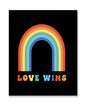 Love Wins Greeting Card by Kush Kards LLC