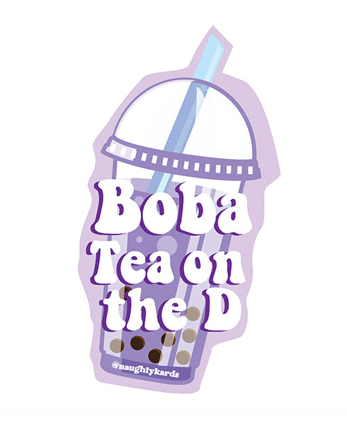 Boba D Naughty Sticker - Pack of 3 by Kush Kards LLC