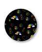 Rainbow Penis Naughty Sticker - Pack of 3 by Kush Kards LLC