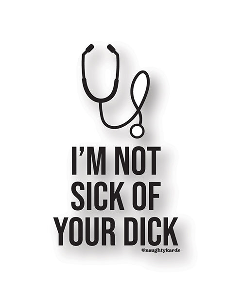 Sick Dick Naughty Sticker - Pack of 3 by Kush Kards LLC