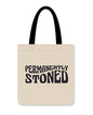 Permanently Stoned Reusable Tote - Black/White