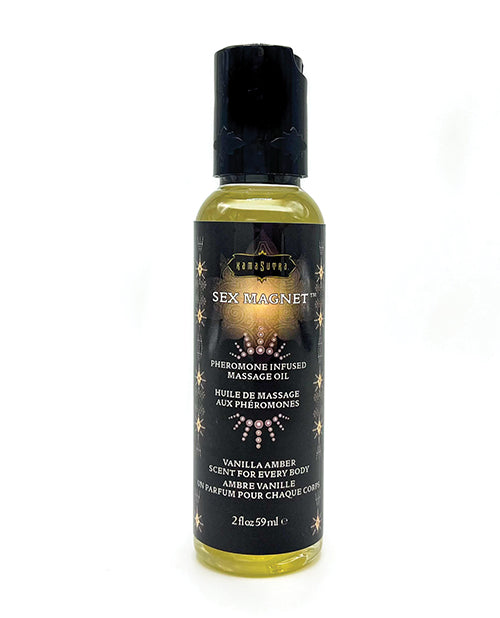 Kama Sutra Sex Magnet Pheromone Massage Oil - Amber Vanilla by Kama Sutra