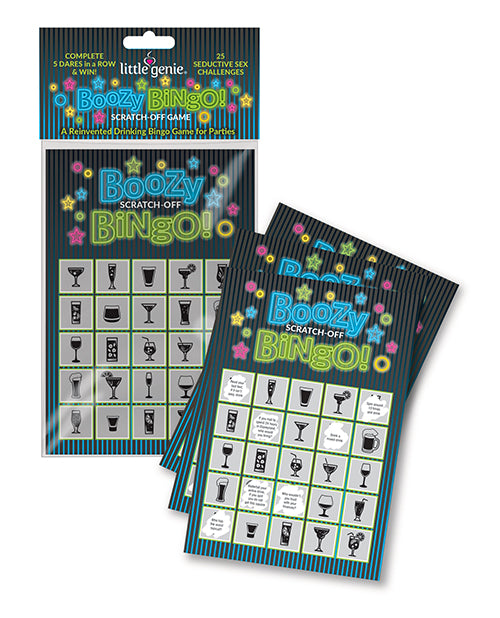 Boozy Bingo Scratch-Off Game by Little Genie Productions LLC