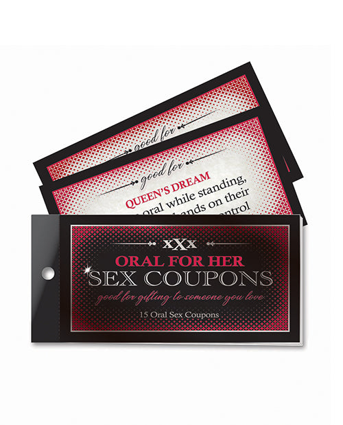 Oral Adventures for Her Sex Coupons by Little Genie Productions LLC